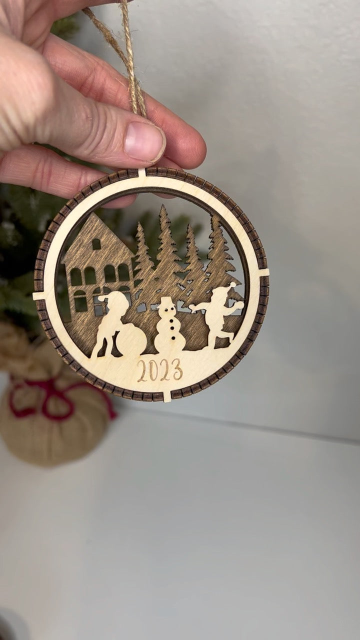 3D Custom Christmas Ornament